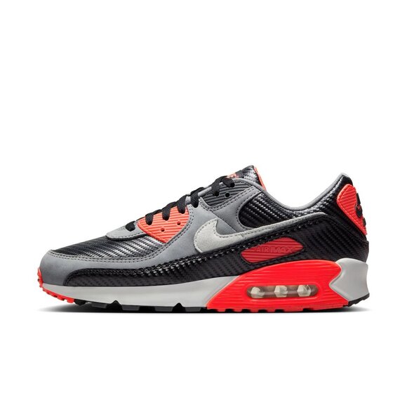 Nike Air Max 90 Premium Carbon Fiber Infrared -HM9432-001- MENS SIZE 10 - Picture 10 of 12